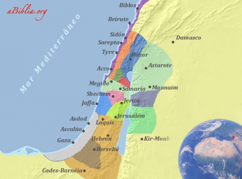 Qual a distância entre o Monte Carmelo e Monte Horebe/Sinai?