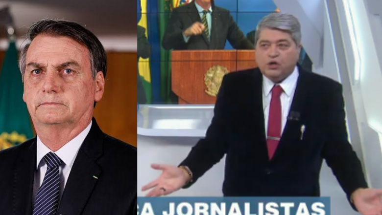 Após fala de Bolsonaro, Datena se revolta e afirma: “Bundão é o senhor”
