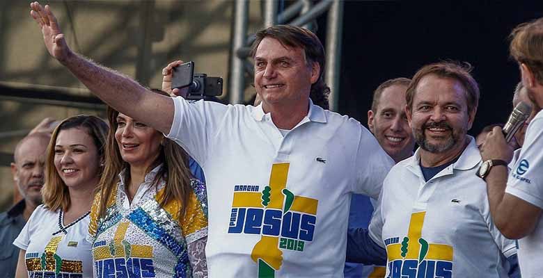 Bolsonaro agradece apoyo de evangélicos en Marcha para Jesús