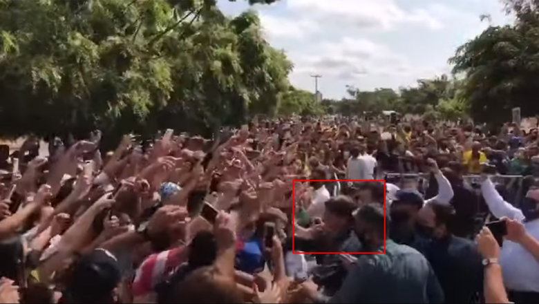 Bolsonaro é recebido por multidão em Mossoró-RN