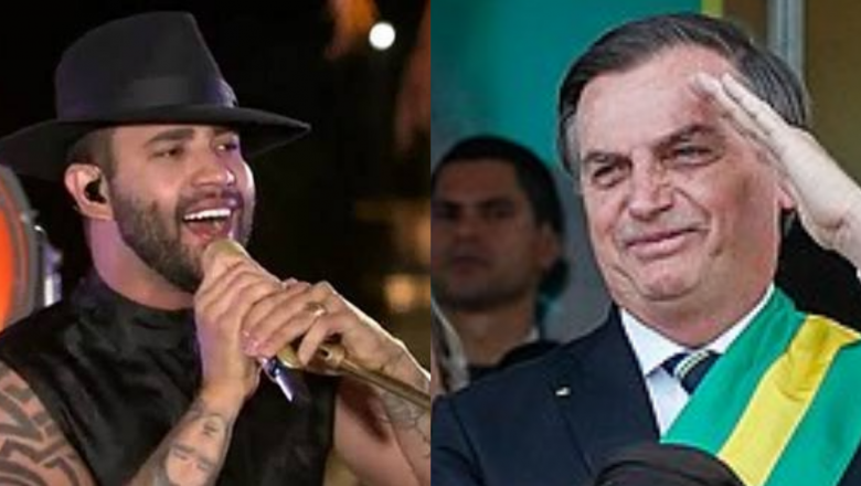 Em live, Gusttavo Lima tece elogios ao presidente: “Tem muita gente que fica com medo de falar. Parabéns, Bolsonaro, você tirou 10!”
