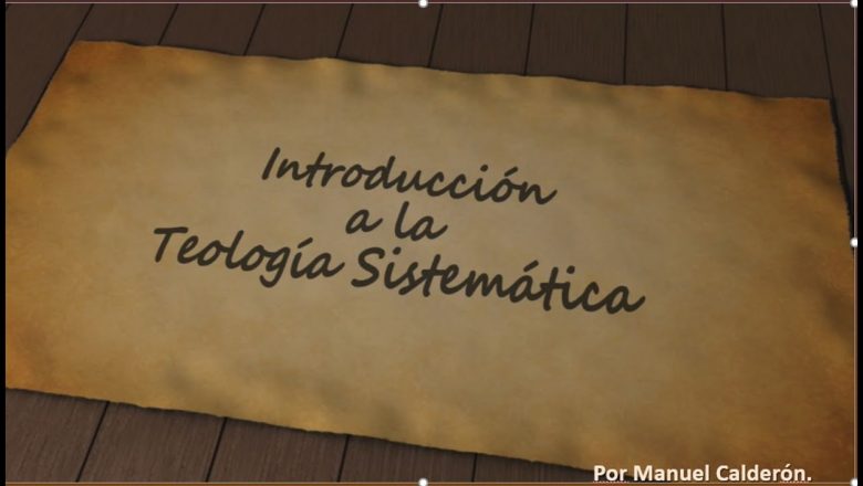 CURSO DE TEOLOGIA SISTEMATICA – CLASE 1