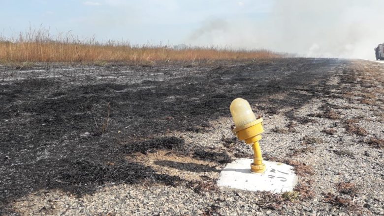 URGENTE: Incêndio no aeroporto de Mossoró/RN às vésperas da chegada de Bolsonaro; administração não descarta ação criminosa