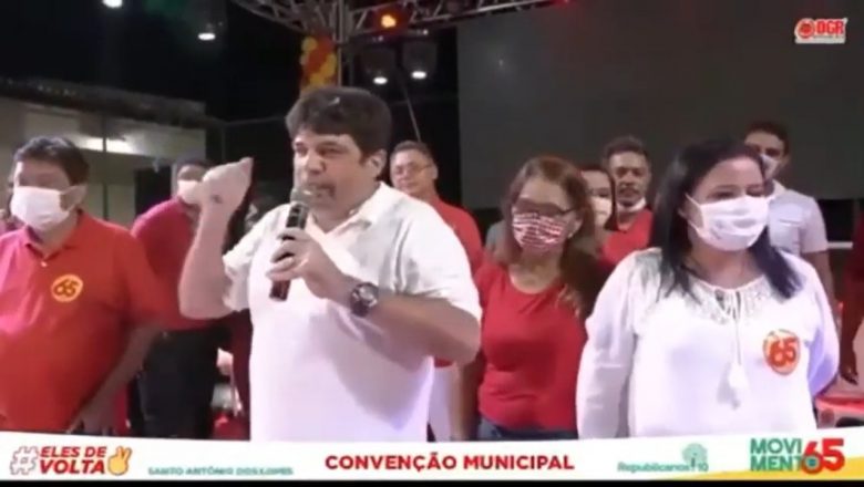 Candidato a prefeito pelo PCdoB convida mudos para ‘discursar’ e pedir voto 