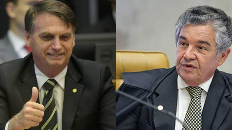 Em solenidade no STF, Marco Aurélio diz à Bolsonaro: “Eleito com mais de 57 milhões de votos; mandatário maior do país”
