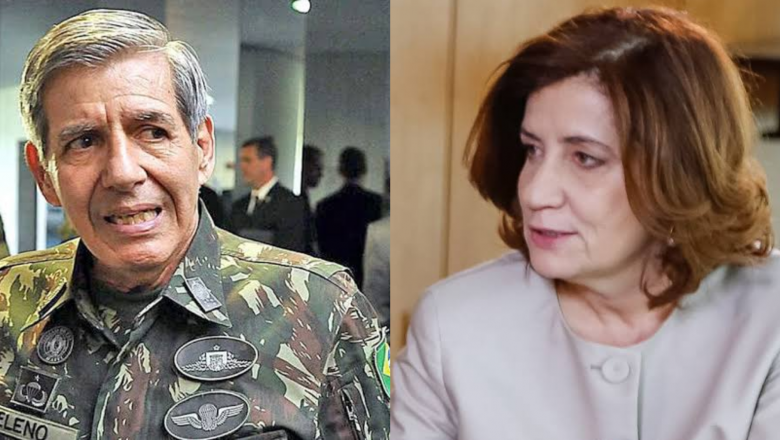 General Heleno detona jornalista da Globo, Miriam Leitão: “É obcecada por falar mal do governo e destilar ódio”