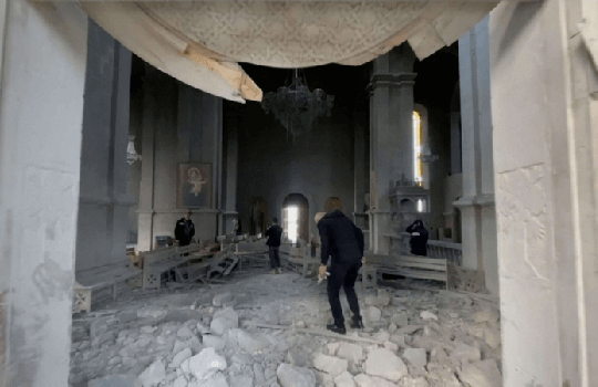 Igreja que abriga cristãos é atacada na Armênia