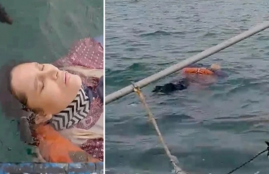 Mulher é resgatada por pescadores após 8 horas no mar: `Deus me fez nascer de novo´