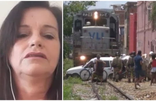 Mulher sai ilesa após ter carro arrastado por trem: `Levei meus pensamentos a Deus´