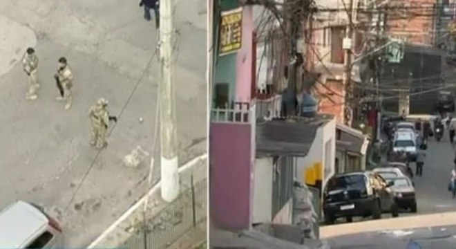 Polícia faz operação para apreender armas e drogas em Paraisópolis (SP)