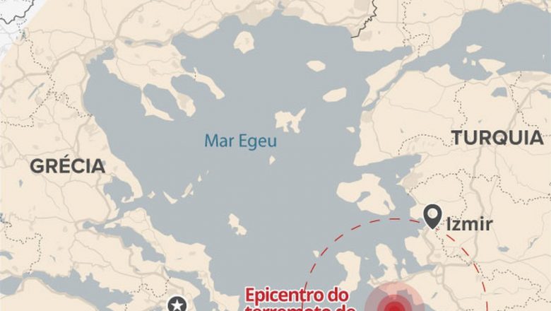 Terremoto no Mar Egeu é sentido na Turquia e na Grécia; há mortos e mais de 100 feridos