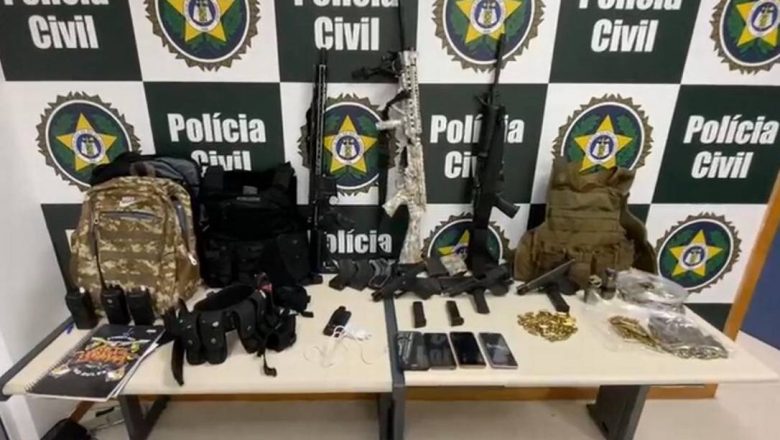 Cinco homens são presos em ação da força-tarefa da Polícia Civil contra a narcomilícia, na Zona Oeste