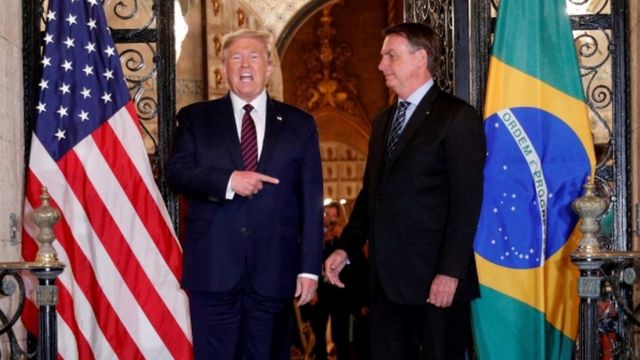 Eleições nos EUA: de ‘ele vai ser reeleito’ a ‘não é o mais importante do mundo’, o que Bolsonaro já disse sobre Trump – BBC News Brasil
