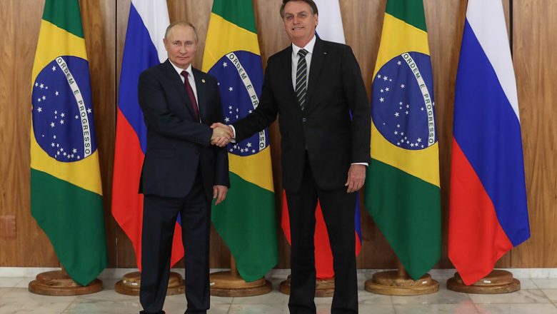 Em vídeo, Putin elogia ‘determinação e coragem’ de Bolsonaro
