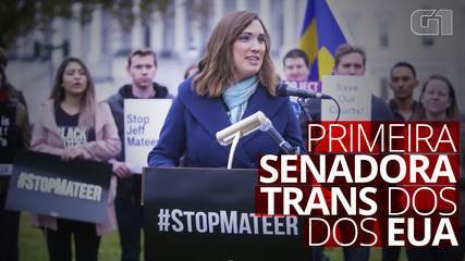 EUA elegem sua primeira senadora transgênero – G1