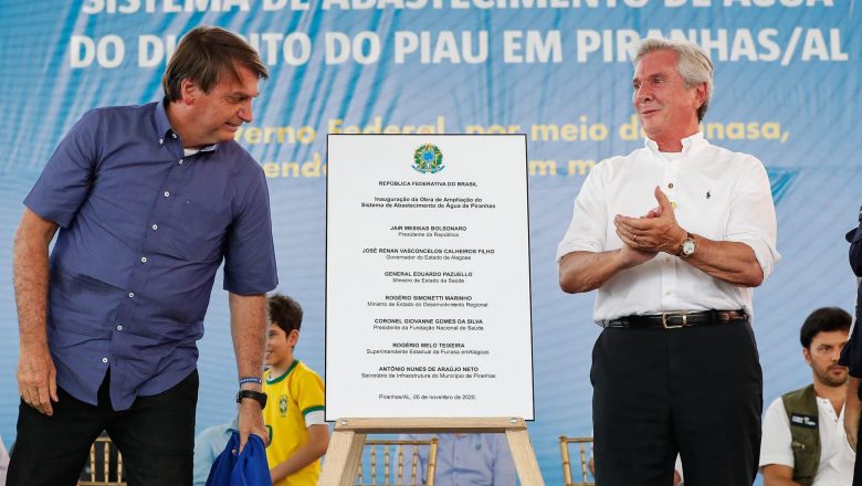 Fernando Collor é um ‘homem que luta pelo interesse do Brasil’, elogia Bolsonaro