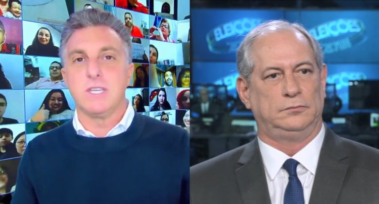 Luciano Huck é alvo de Ciro Gomes; político questiona candidatura