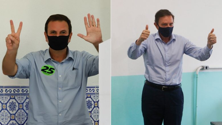 Paes e Crivella disputarão o segundo turno das eleições no Rio