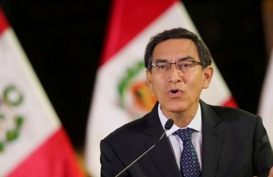 Presidente do Peru volta a enfrentar processo de impeachment