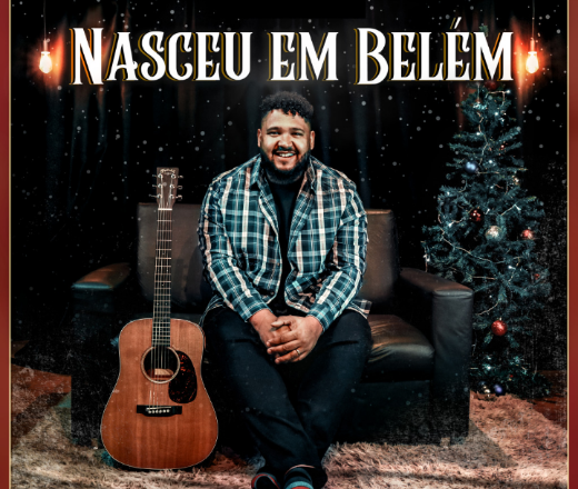 O cantor Israel Salazar disponibiliza a música e o videoclipe de “Nasceu em Belém”