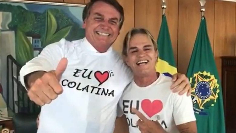 Bolsonaro se encontra com prefeito de Colatina: “Queria conhecê-lo”