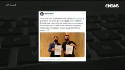 Paes diz que assinou termo de cooperação para compra da CoronaVac para o Rio – G1