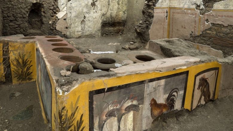 Restos intactos de fast-food da antiguidade são encontrados por arqueólogos na Itália