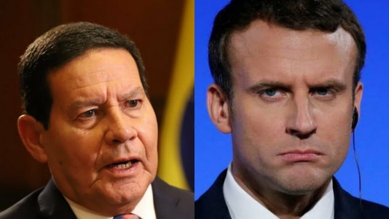 Após críticas do presidente francês ao Brasil, General Mourão debate de maneira firme: “O senhor Macron não está bem”