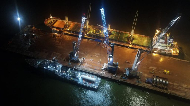 Mais 90 mil metros cúbicos de oxigênio chegam em Manaus esta semana, em operação da Marinha