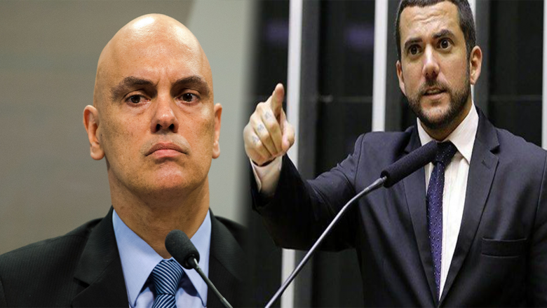 Após Daniel Silveira ser preso, parlamentar chama Alexandre de Moraes de “vagabundo”