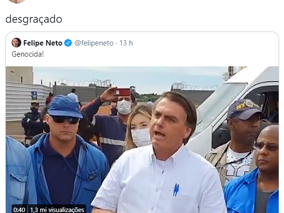 Atriz Bruna Marquezine, da Rede Globo, compartilha vídeo e ataca Bolsonaro: “Desgraçado”