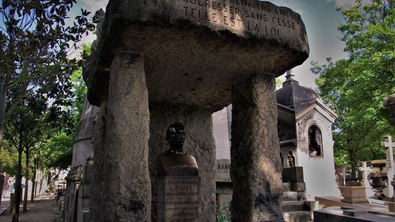 Por que o túmulo de Allan Kardec é o mais visitado no Père Lachaise?