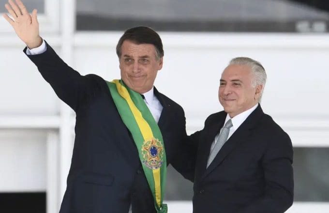 Temer: ‘Bolsonaro deve admitir erro e propor um pacto’