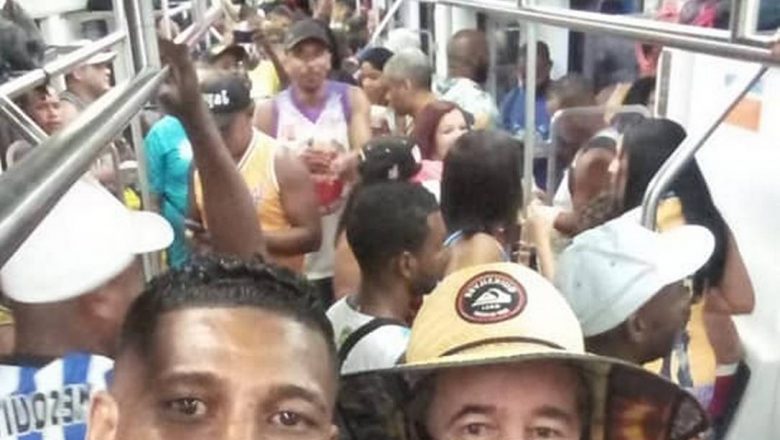 Trem do Rio vira palco de ‘Baile Funk’ convocado pelas redes sociais; vídeos