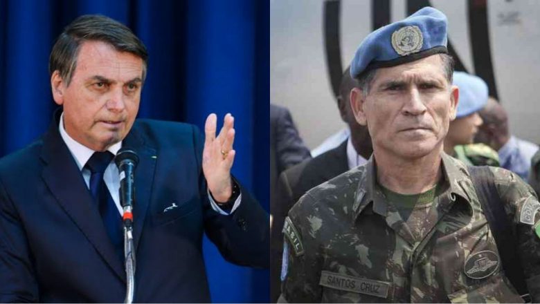 Bolsonaro ‘quebra o silêncio’ e retruca ataques do General Santos Cruz