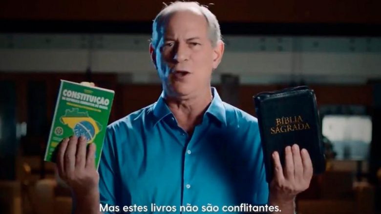 Ciro Gomes tenta se aproximar de evangélicos com Bíblia e Constituição em vídeo