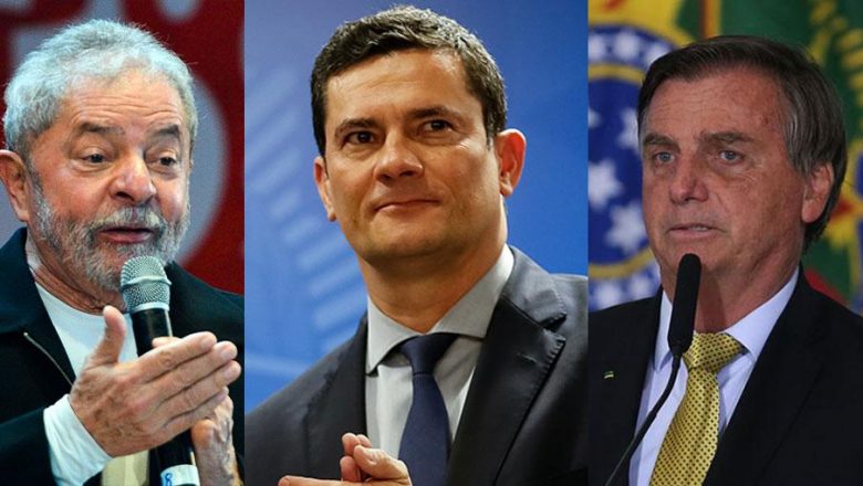 Políticos tentam convencer Moro a disputar a Presidência contra Lula e Bolsonaro