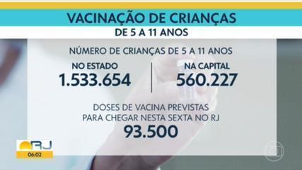 Vacinas contra Covid para crianças chegam via terrestre na manhã desta sexta; estado vai receber 93,5 mil doses – G1