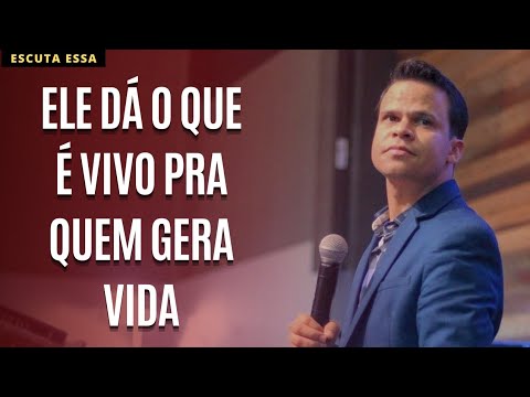 @Pastor Elizeu Rodrigues: O que você tem gera vida ?