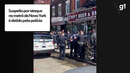 Suspeito de ataque no metrô de Nova York é detido pela polícia – Globo.com