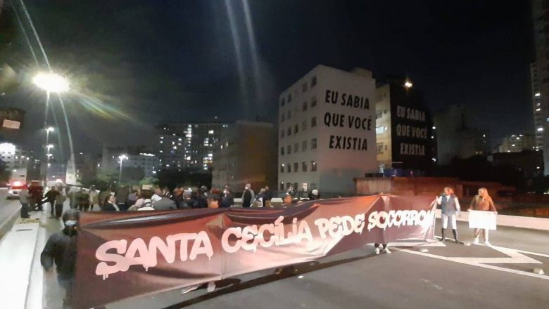 Cracolândia: moradores do centro protestam no Minhocão – 20/05/2022 – Cotidiano – UOL